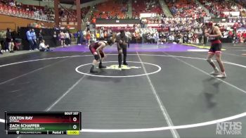 4A 138 lbs Cons. Round 1 - Colton Ray, Ottawa vs Zach Schaffer, Garnett-Anderson County