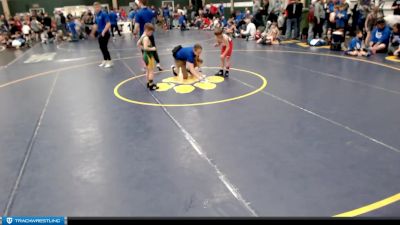 58-63 lbs Champ. Round 1 - Leom Deepe, Doniphan Trumbull vs Easton Harrington-Adams, Bryan Youth Wrestling Club