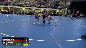 125 lbs Round 2 - Grant Knutson, Outlaw Wresting Club vs Caleb Alcorn, DC Elite