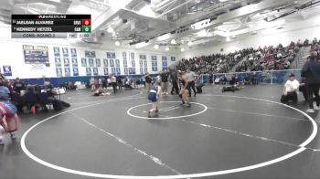 115 lbs Cons. Round 2 - Jaelean Alvarez, Sierra Vista vs Kennedy Hetzel, Camarillo