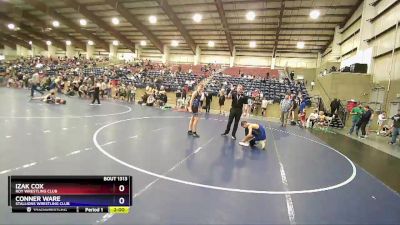 119 lbs Cons. Round 1 - Conner Ware, Stallions Wrestling Club vs Izak Cox, Roy Wrestling Club