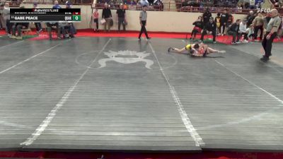 75_B lbs Round Of 32 - Logan Donnelly, Wyalusing vs Gabe Peace, Quaker Valley