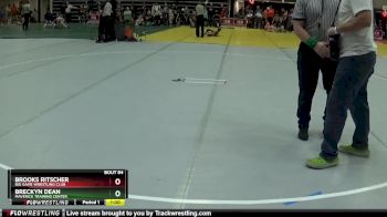 95 lbs Cons. Semi - Breckyn Dean, Maverick Training Center vs Brooks Ritscher, Big Game Wrestling Club