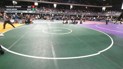5A 150 lbs Quarterfinal - Nicholas Torres, Mission Sharyland vs Kiron Neves, Melissa
