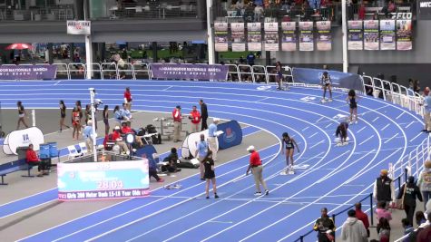 High School Girls' 200m, Finals 9