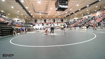 190 lbs Quarterfinal - Ellie King, Sperry HS Girls vs Tristen Edmonds, Pryor MS Girls