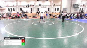 285 lbs 9th Place - John Ricci, Tollgate vs Thomas Hoye, Taunton