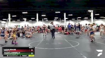 48 lbs Round 3 (4 Team) - Mason Lampriello, Mayfield Mat Academy vs Lucas Krause, M2TCNJ