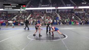 100 lbs Cons. Round 1 - Charleigh Kentch, Trailhands vs Darbi Jones, Atwood Kids Wrestling Club