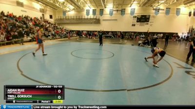 132-133 lbs Round 3 - Trell Gorsuch, Gering vs Aidan Ruiz, Fort Collins