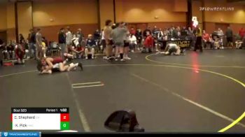 155 lbs Semifinal - Kalem Pick, Holt Wrestling Club vs Cole Shepherd, Crandon Wrestling