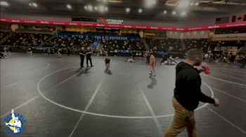 144 lbs Cons. Round 3 - Naseem Jaber, Lockport (Twp.) vs Colin Huminsky, Huntley