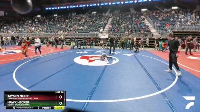 53 lbs Cons. Semi - Hawk Hecker, North Big Horn Rams vs Taysen Neeff, Thermopolis Wrestling Club