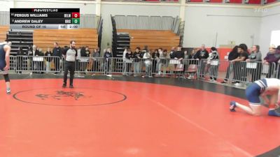 157 lbs Round Of 16 - Fergus Williams, Belmont vs Andrew Daley, Bristol-Plymouth