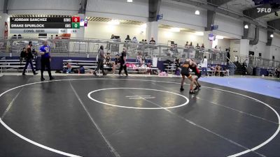 113 lbs Cons. Semi - Jordan Sanchez, Dead Shot Wrestling Club vs Drake Spurlock, Global Wrestling Club