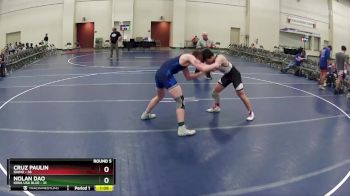 160 lbs Round 5 (6 Team) - Cruz Paulin, Idaho vs Nolan Dao, Iowa USA Blue