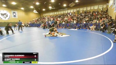 144 lbs Champ. Round 4 - Leonardo Guerrero, Mayfair vs Robert Ramirez, Pacifica (Oxnard)