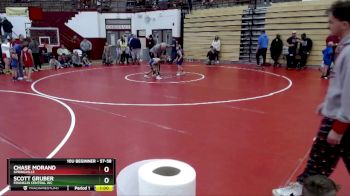 57-58 lbs Round 3 - Chase Morand, Springville vs Scott Gruber, Franklin Central WC
