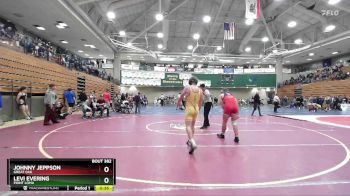 144 lbs Cons. Round 3 - Levi Evering, Point Loma vs Johnny Jeppson, Great Oak