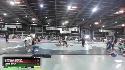 120 lbs Champ. Round 2 - Chris Buck, TWC vs D`Angelo Zuniga, NXT LVL Wrestling Academy