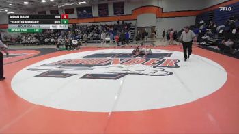 149 lbs 5th Place Match - Aidan Baum, Wisconsin - Lacrosse vs Dalton Monger, Messiah College