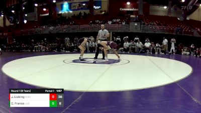 160 lbs Round 1 (8 Team) - Caden France, Lincoln Southeast vs Jacob Licking, Norfolk
