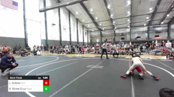 82 lbs Semifinal - Louis Dubow, UP Outlaws vs Roan Rickel Cruz, Team Aggression