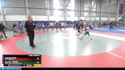 67 lbs Cons. Round 4 - Austin Fish, All-Phase WC vs Elijah Jarvis, Team Real Life Wrestling