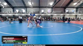 157 lbs Champ. Round 2 - Aiden Brosinski, Wisconsin-Platteville vs Luke Schmerbach, Wisconsin-Whitewater