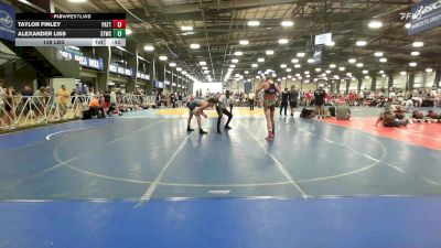 138 lbs Rr Rnd 2 - Taylor Finley, Patton Trained Blue vs Alexander Liss, Shore Thing Surf