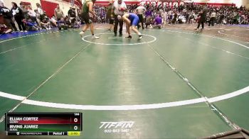 144 lbs Quarterfinal - Elijah Cortez, Gilroy vs Irving Juarez, Alisal