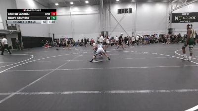 126 lbs Round 3 (6 Team) - Mikey Bautista, Iron Horse Blue vs Carter Lanzilli, GPS White