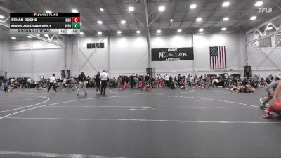 138 lbs Round 3 (6 Team) - Ethan Roche, Mavericks vs Mark Zolotarevsky, GPS Red