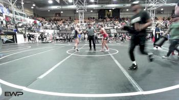 124-130 lbs Rr Rnd 1 - Lulu Tahdooahnippah, Elgin Wrestling vs Jolee Thomas, Shelton Wrestling Academy