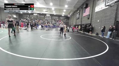 138 lbs Cons. Round 4 - Ruben Davila, Edison vs Carter Dickson, Liberty (Madera)