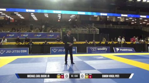 Simon Virgil Poti vs Michael Earl Ducre Jr 2026 Pan Jiu Jitsu IBJJF Championship