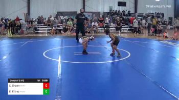 40 lbs Consolation - Coby Green, Northside vs Eli Elfrez, Team Punisher