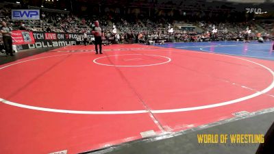 60 lbs Quarterfinal - Mariella Masso, Summit Wrestling Academy vs Harper Atkinson, Wyandotte Youth Wrestling