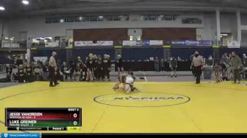 145 lbs Finals (4 Team) - Luke Greiner, Minisink Valley vs Jesse Vanorden, Wantagh Sr High