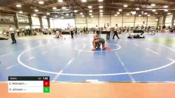 160 lbs Round Of 64 - Zachary-daniel Mcknight, GA vs Deyton Johnson, WY