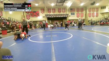 115 lbs Rr Rnd 3 - Kaydeance Thompson, Sperry Wrestling Club vs Peyton Vasquez, Claremore Wrestling Club