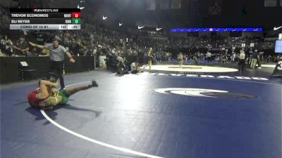 150 lbs Consi Of 16 #1 - Trevor Economos, Monte Vista (NC) vs Eli Reyes, Kingsburg (CS)