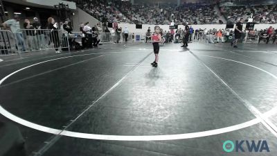 37 lbs Consi Of 8 #2 - Woodson Rowell, Elgin Wrestling vs Kyson Lovelace, Clinton Youth Wrestling