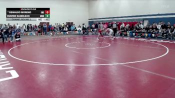 114 lbs Champ. Round 2 - Hunter Danielson, Minneota vs Oswaldo Moreno, Kerkhoven-Murdock-Sunburg