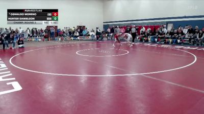 114 lbs Champ. Round 2 - Hunter Danielson, Minneota vs Oswaldo Moreno, Kerkhoven-Murdock-Sunburg