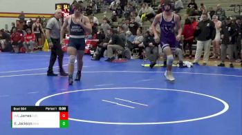 190 lbs Cons. Round 4 - Ian James, Elder vs Eyan Jackson, Columbus Bishop Hartley