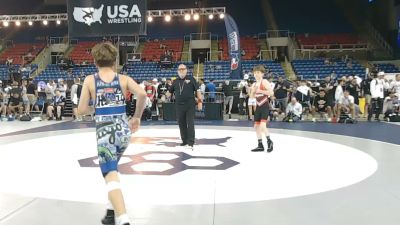 88 lbs Champ. Rd Of 32 - Chase Warm, Maryland vs Colt Roeder, Illinois