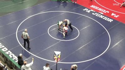 124 lbs Consi Of 32 #2 - Brian Corbin, Wyoming Seminary vs Hunter Lebo, Elco