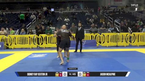 Jason McAlpine vs Sidney Ray Sexton Jr 2025 Pan IBJJF Jiu-Jitsu No-Gi Championship