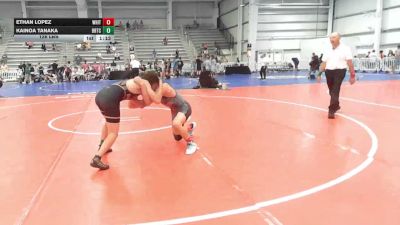 126 lbs Rr Rnd 2 - Ethan Lopez, Whitted Trained National Dual Team - HSB vs Kainoa Tanaka, BRTC - HSB